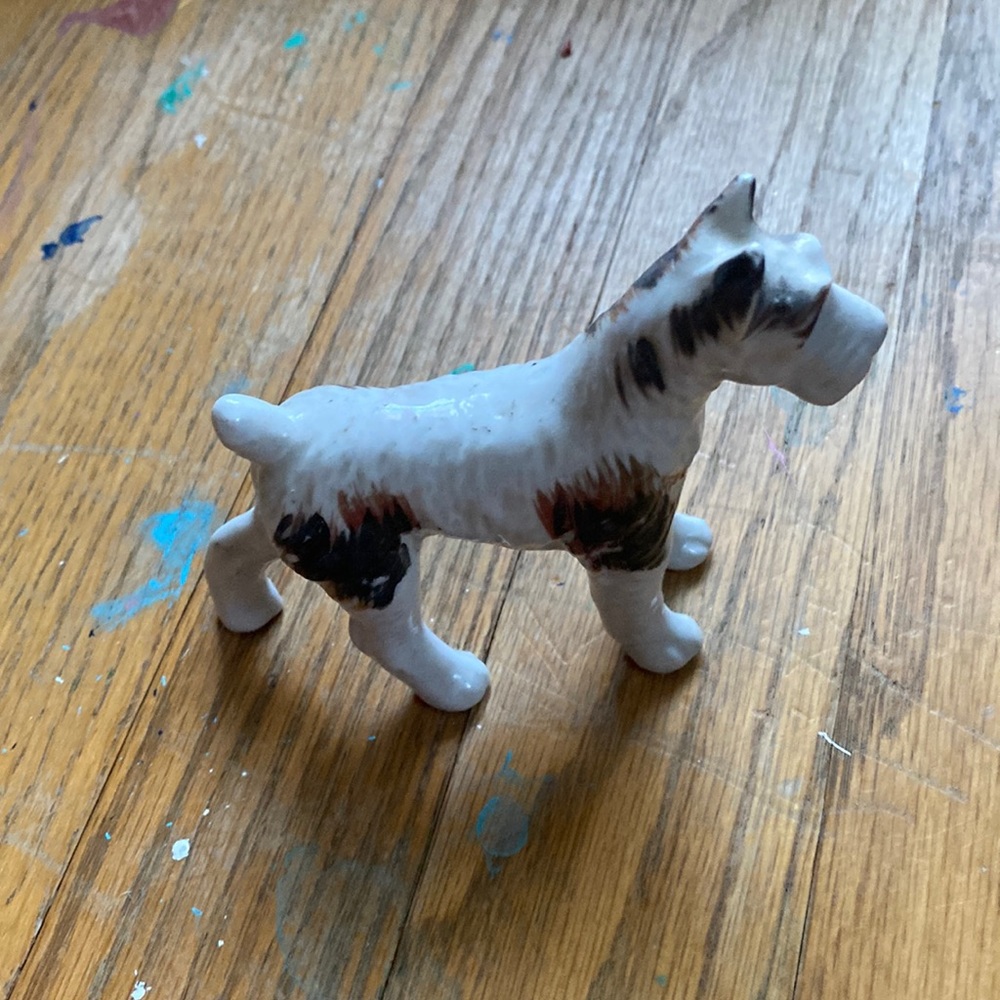 Scottie terrier dog. made in occupied Japan. antique